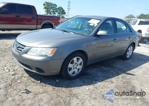 2009 Hyundai Sonata Gls from USA, damaged, VIN 5NPET46C09H497492